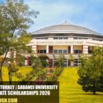 Sabancı University Graduate Scholarships
