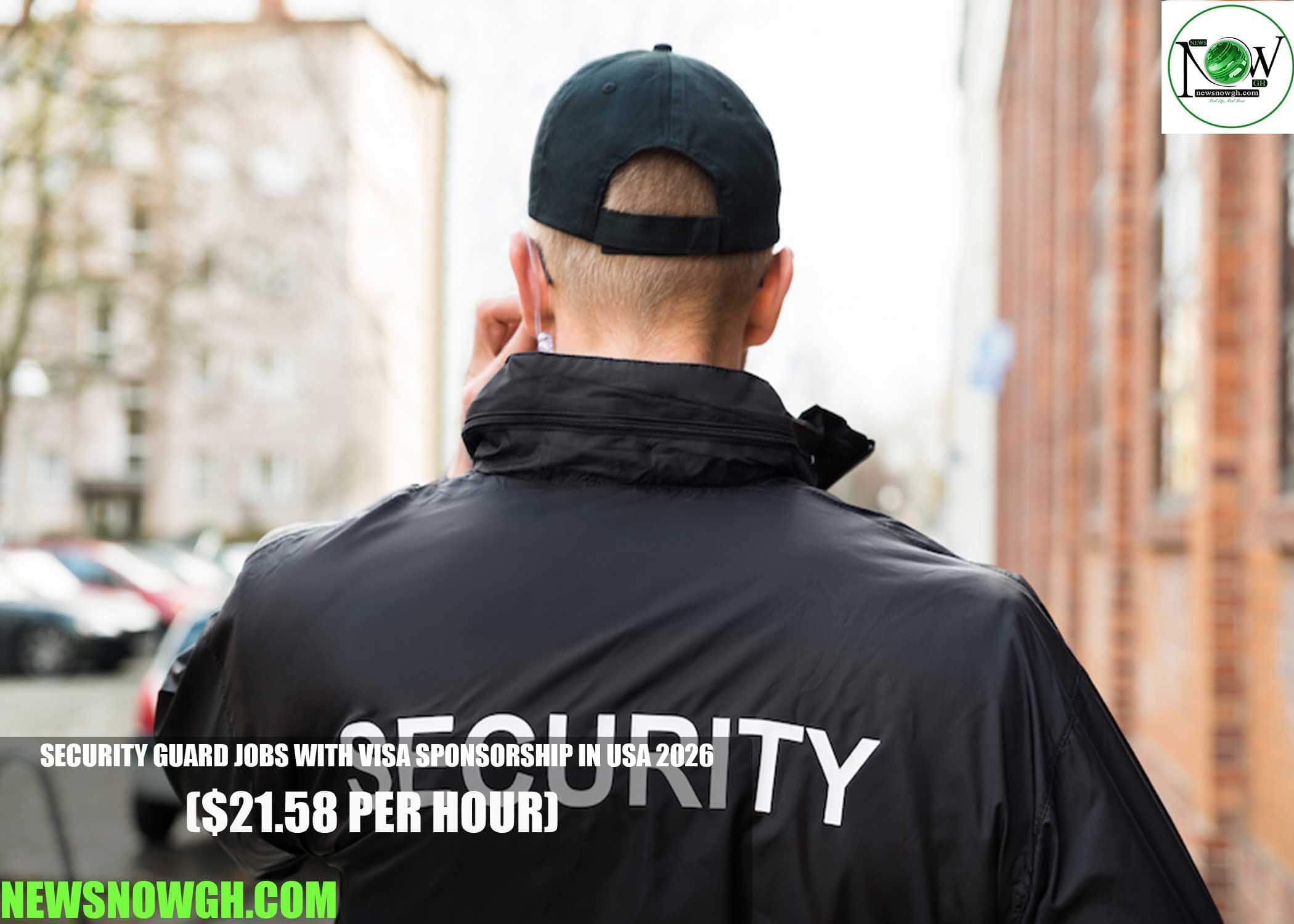 Security Guard Jobs with Visa Sponsorship in USA 2026