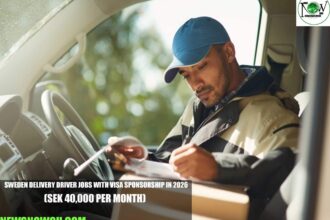 Sweden Delivery Driver Jobs with Visa Sponsorship