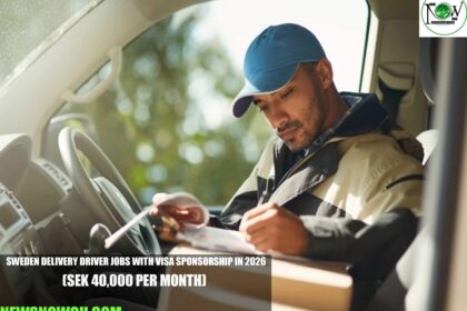 Sweden Delivery Driver Jobs with Visa Sponsorship