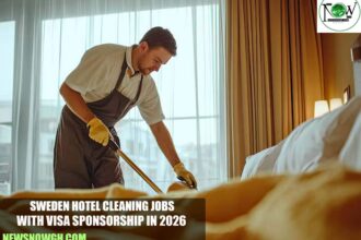 Sweden Hotel Cleaning Jobs with Visa Sponsorship