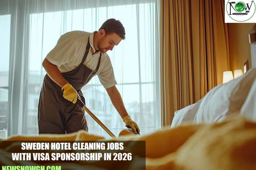 Sweden Hotel Cleaning Jobs with Visa Sponsorship
