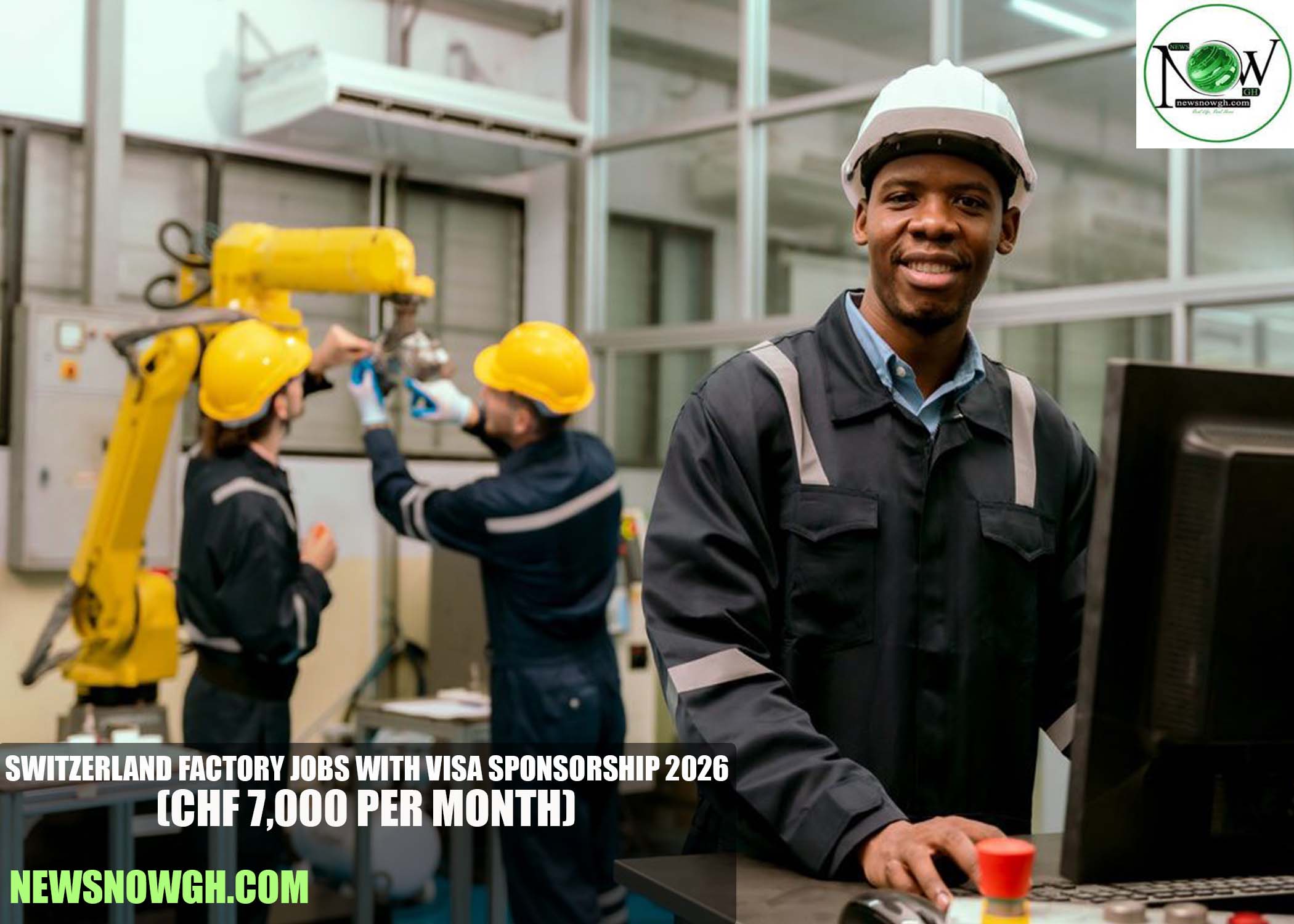 Switzerland Factory Jobs with Visa Sponsorship 2026