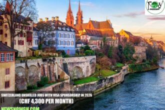 Switzerland Unskilled jobs with Visa Sponsorship