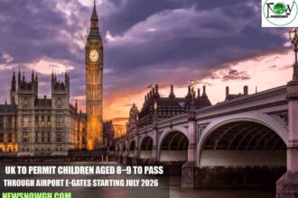 UK to Permit Children Aged 8–9 to Pass Through Airport E-Gates Starting July 2026
