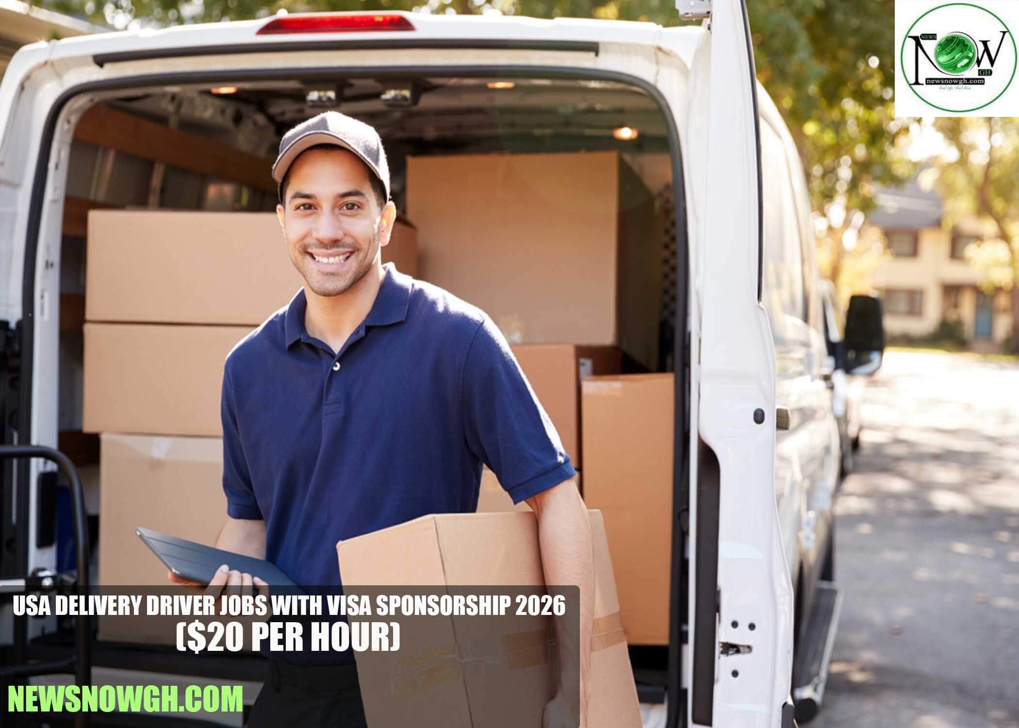 USA Delivery Driver Jobs with Visa Sponsorship 2026