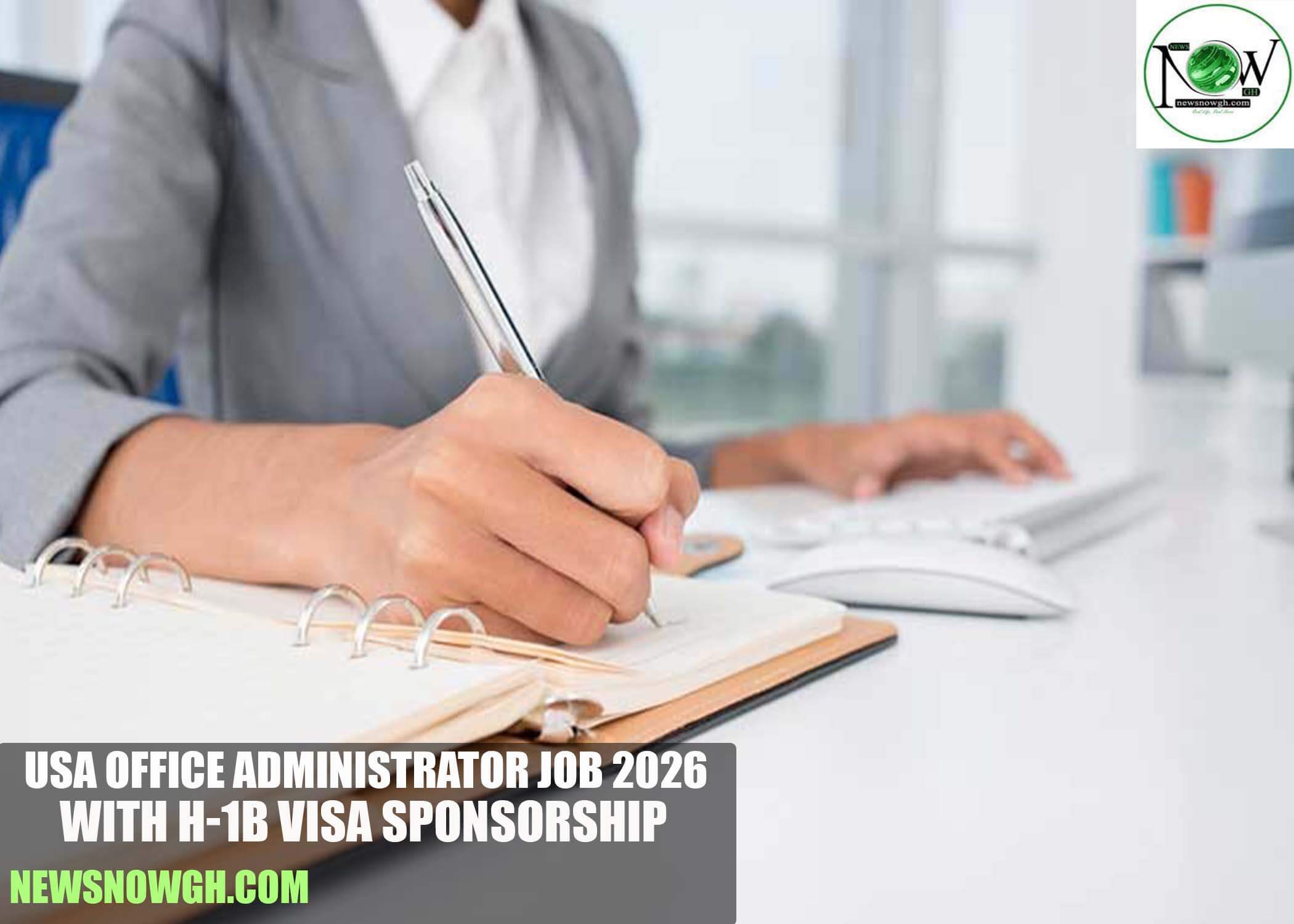USA Office Administrator Job 2026