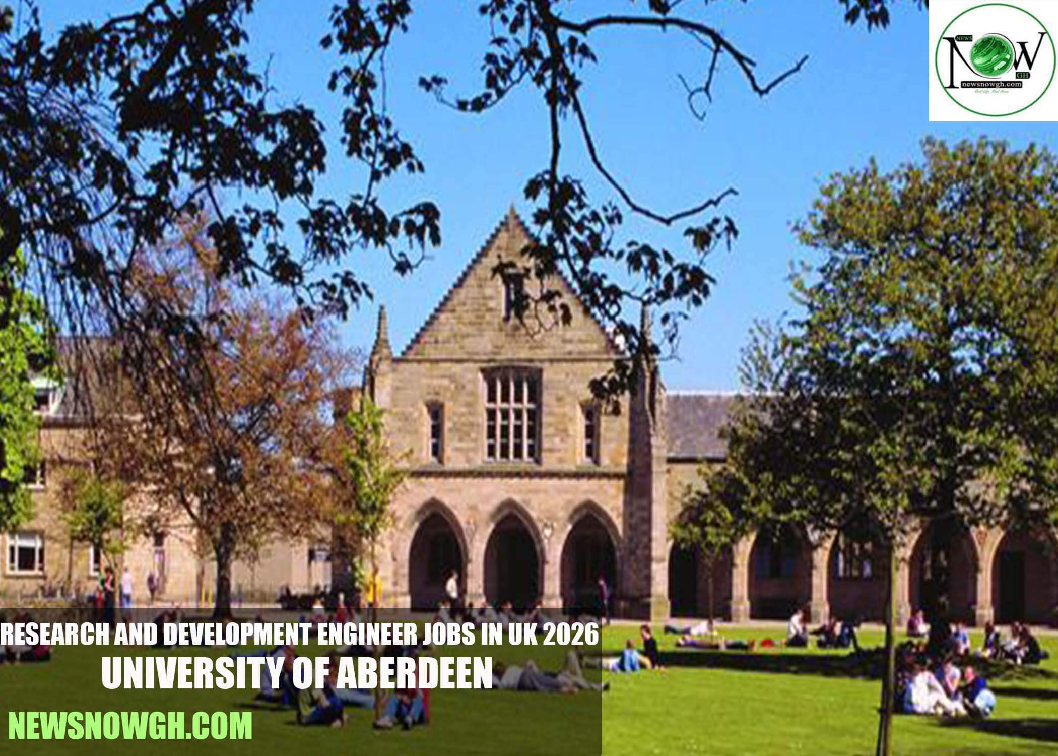 Research and Development Engineer Jobs in UK 2026 | University of Aberdeen
