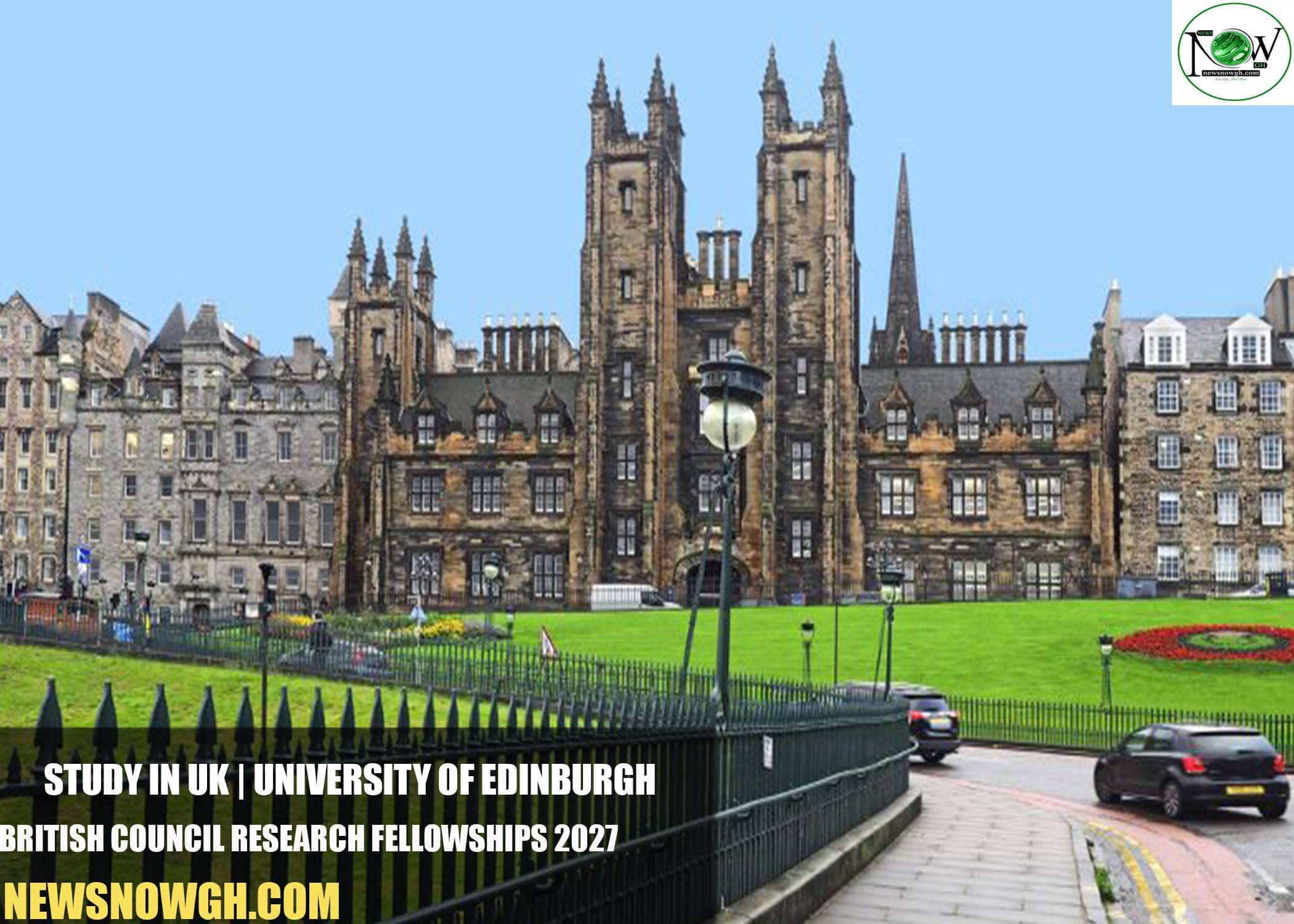 University of Edinburgh British Council Research Fellowships
