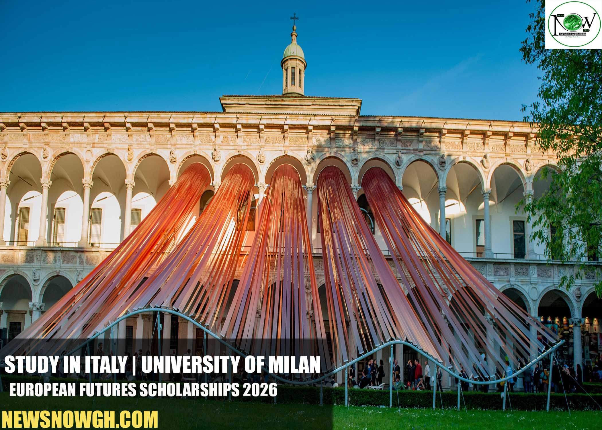 University of Milan European Futures Scholarships