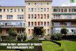 University of Trieste PhD Scholarships