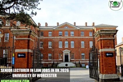 Senior Lecturer in Law Jobs in UK 2026 | University of Worcester