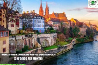 Unskilled Jobs in Switzerland 2026