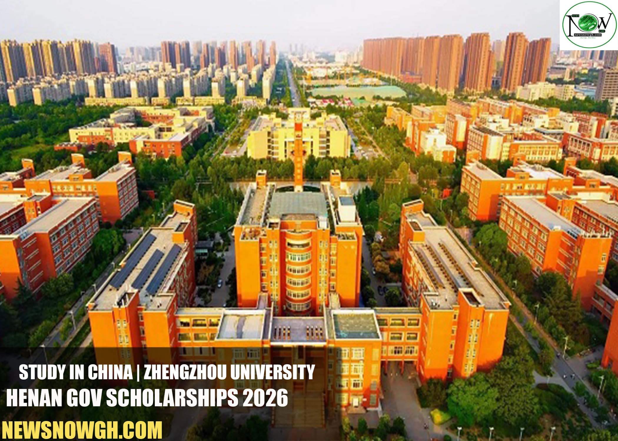 Zhengzhou University Henan Gov Scholarships
