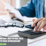 Accountant Jobs in USA 2026 with Visa Sponsorship