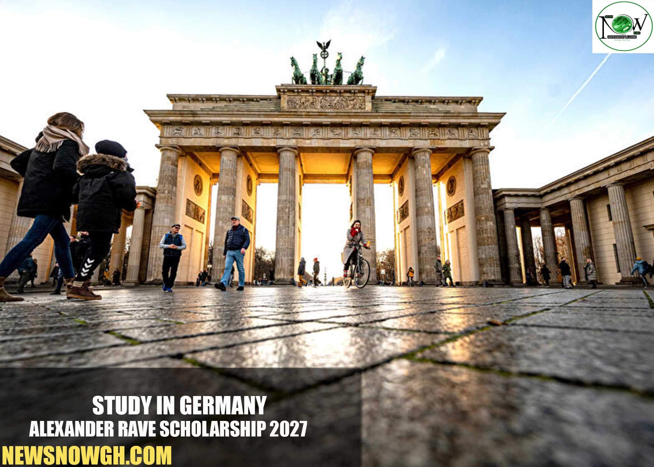 Alexander Rave Scholarship