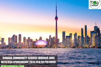 Canada Community Service Worker Jobs with Visa Sponsorship