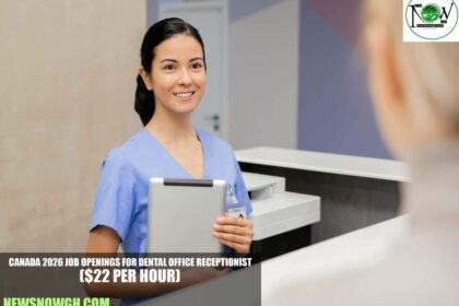 Canada Job Openings for Dental Office Receptionist