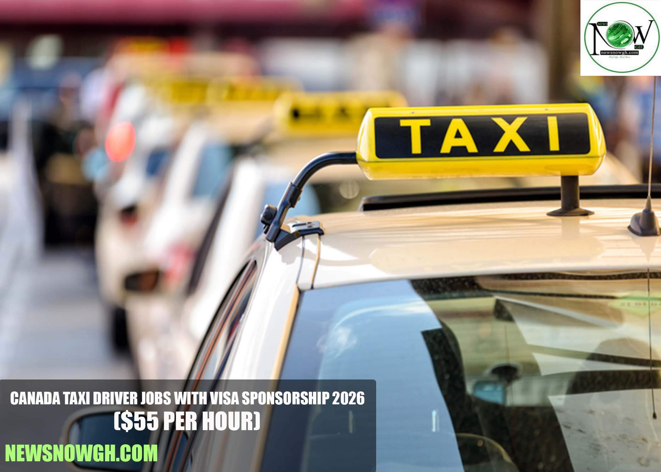 Canada Taxi Driver Jobs With Visa Sponsorship