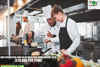 Chef Apprentice Jobs in UK with Visa Sponsorship 2026