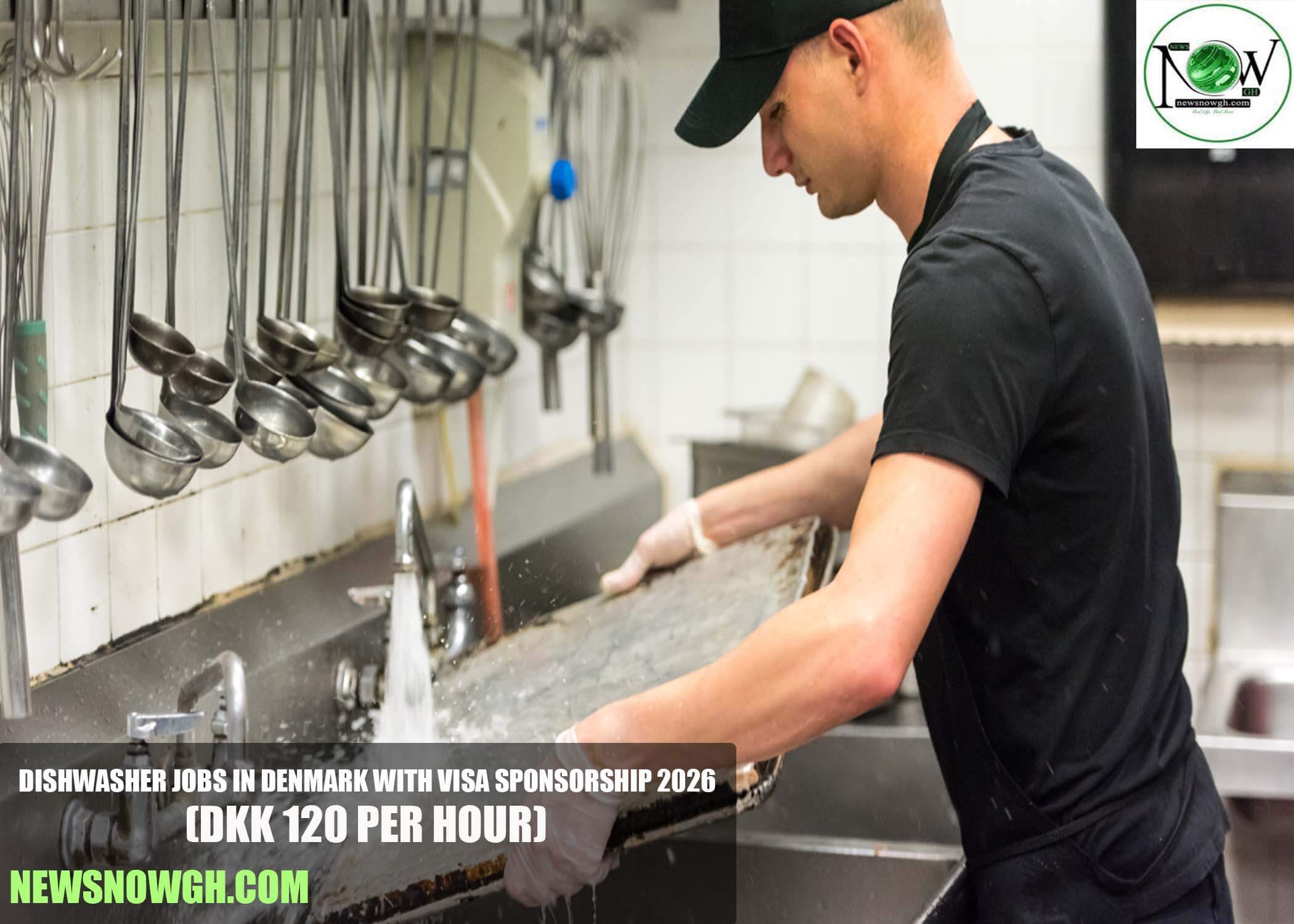 Dishwasher Jobs in Denmark with Visa Sponsorship 2026