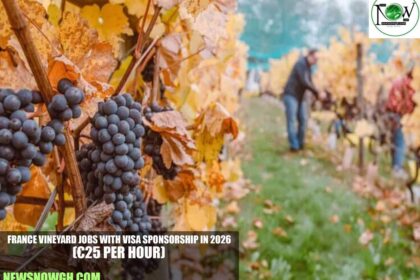 France Vineyard Jobs with Visa Sponsorship in 2026