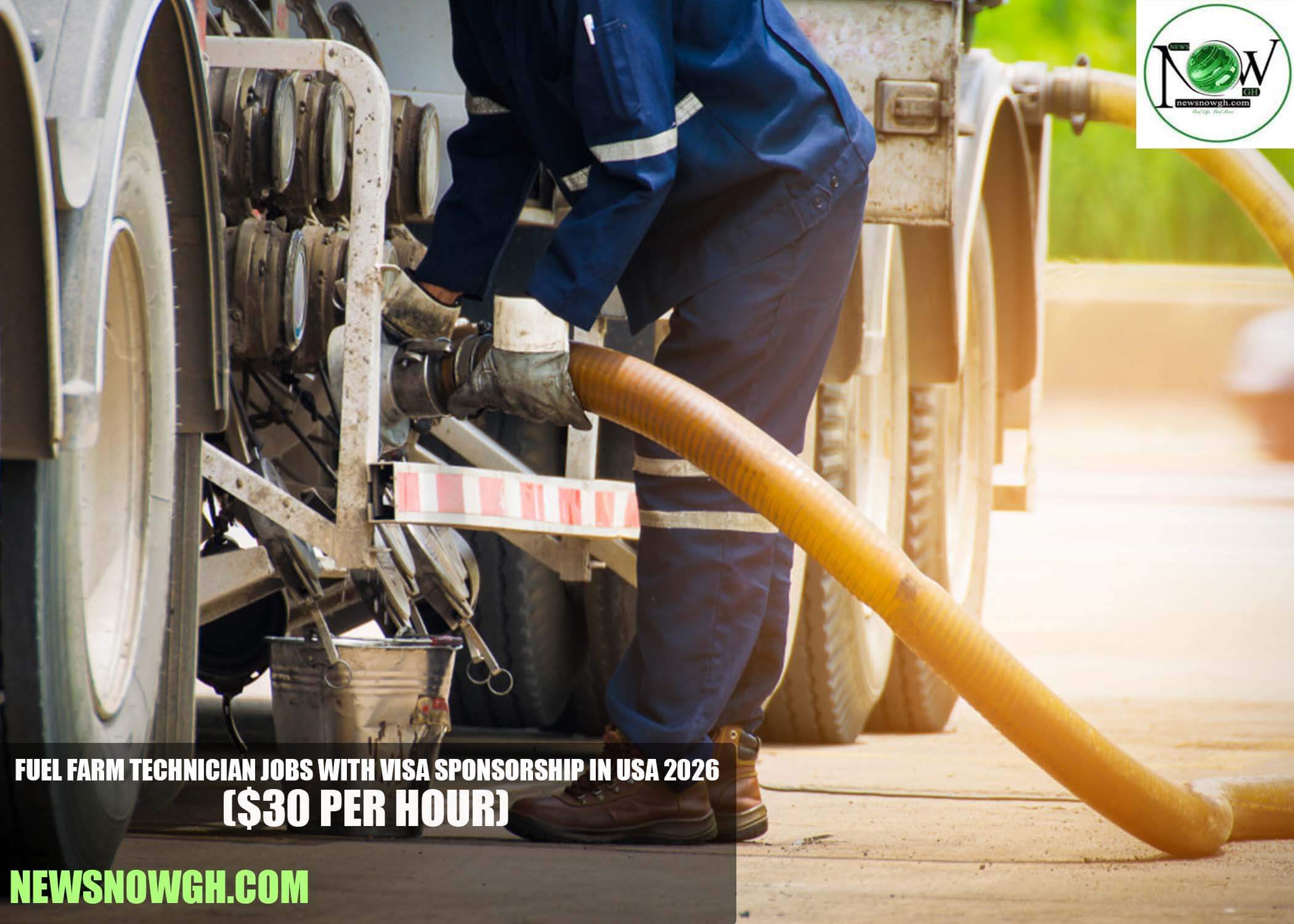 Fuel Farm Technician Jobs with Visa Sponsorship in USA 2026