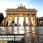German DAAD Helmut Schmidt Scholarships
