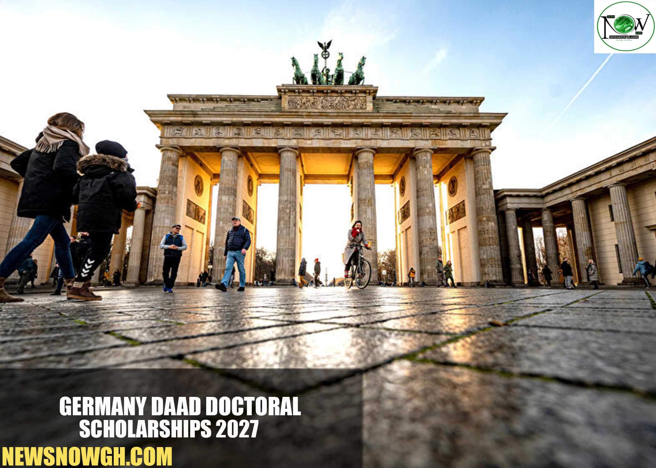 Germany DAAD Doctoral Scholarships