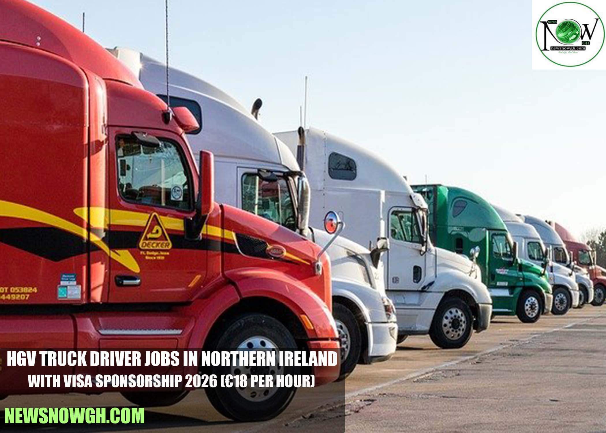 HGV Truck Driver Jobs in Northern Ireland