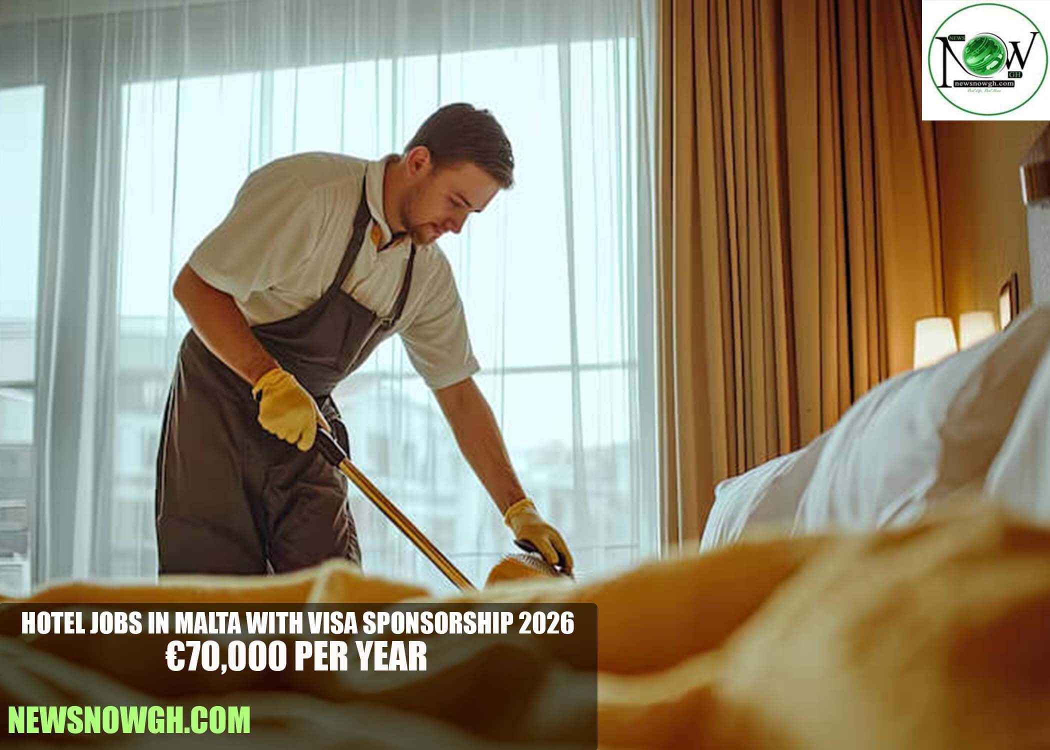 Hotel Jobs in Malta with Visa Sponsorship 2026