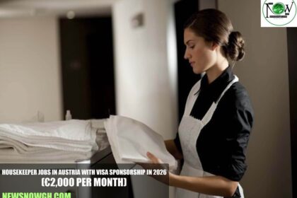 Housekeeper Jobs in Austria with Visa Sponsorship in 2026