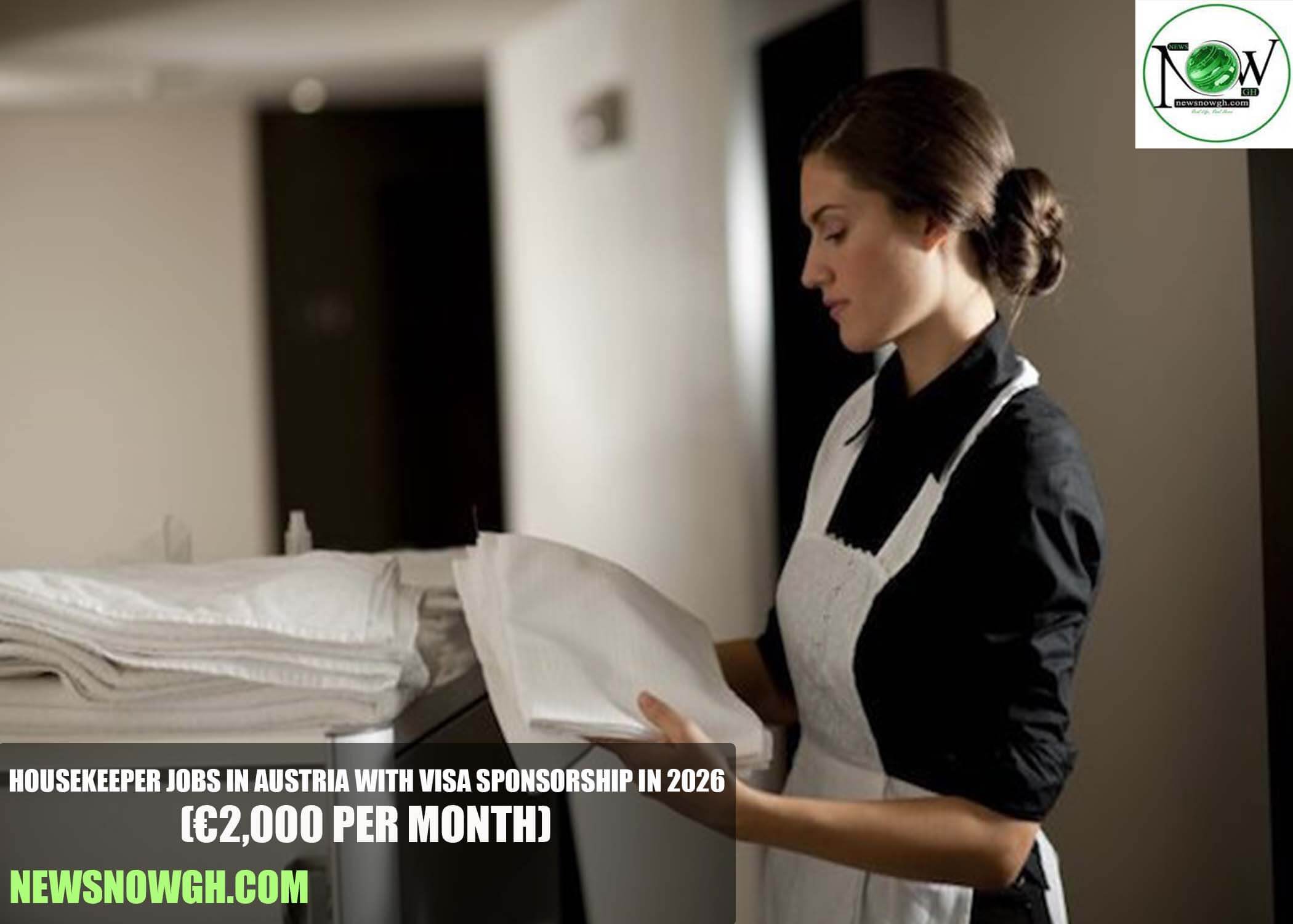 Housekeeper Jobs in Austria with Visa Sponsorship in 2026