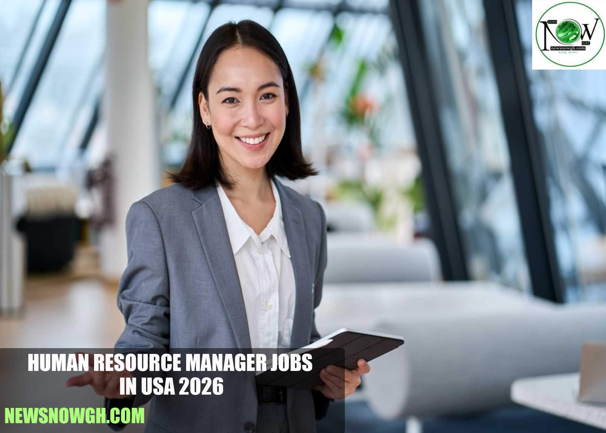 Human Resource Manager Jobs in USA 2026