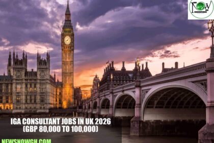 IGA Consultant Jobs in UK 2026