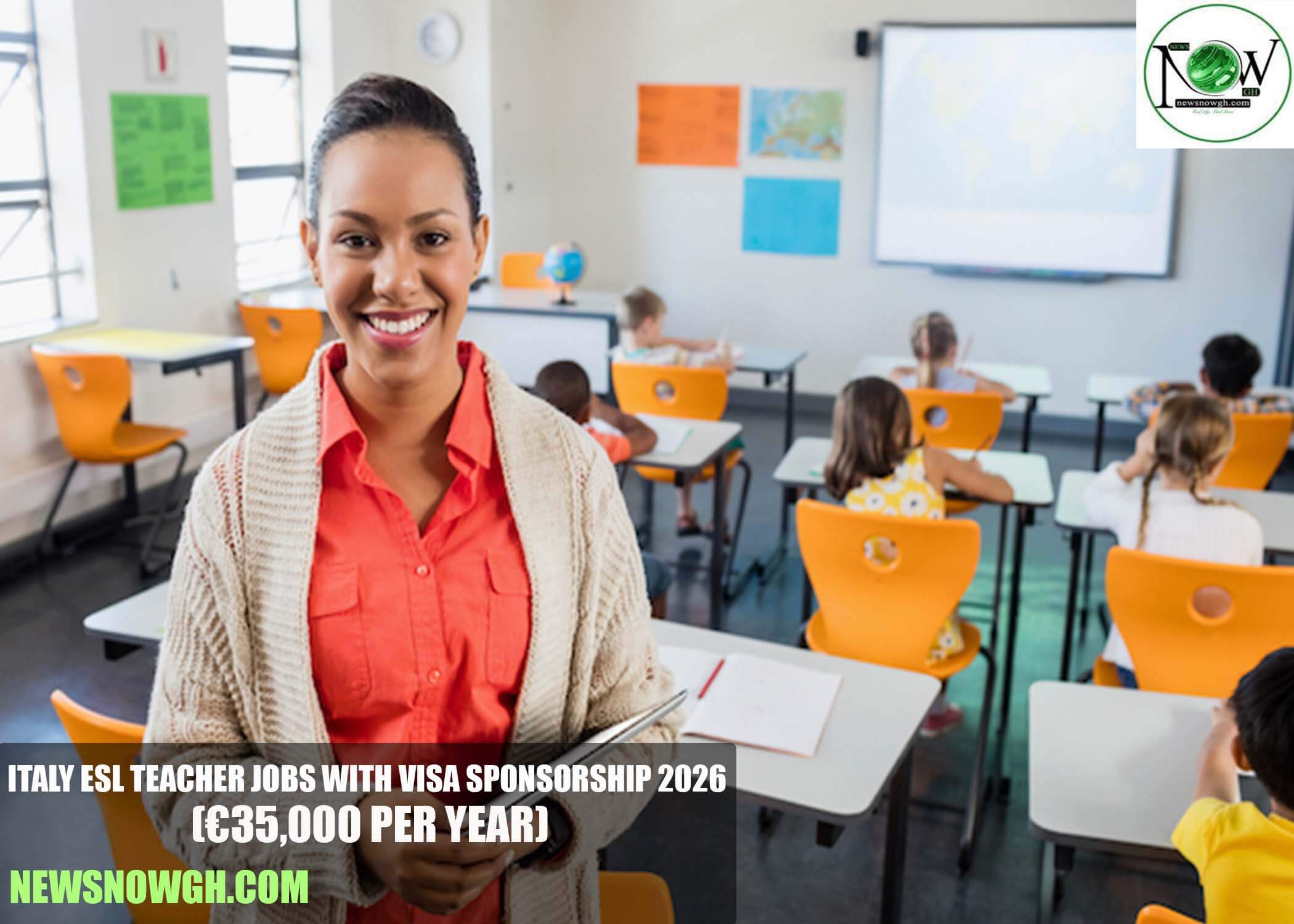 Italy ESL Teacher Jobs with Visa Sponsorship
