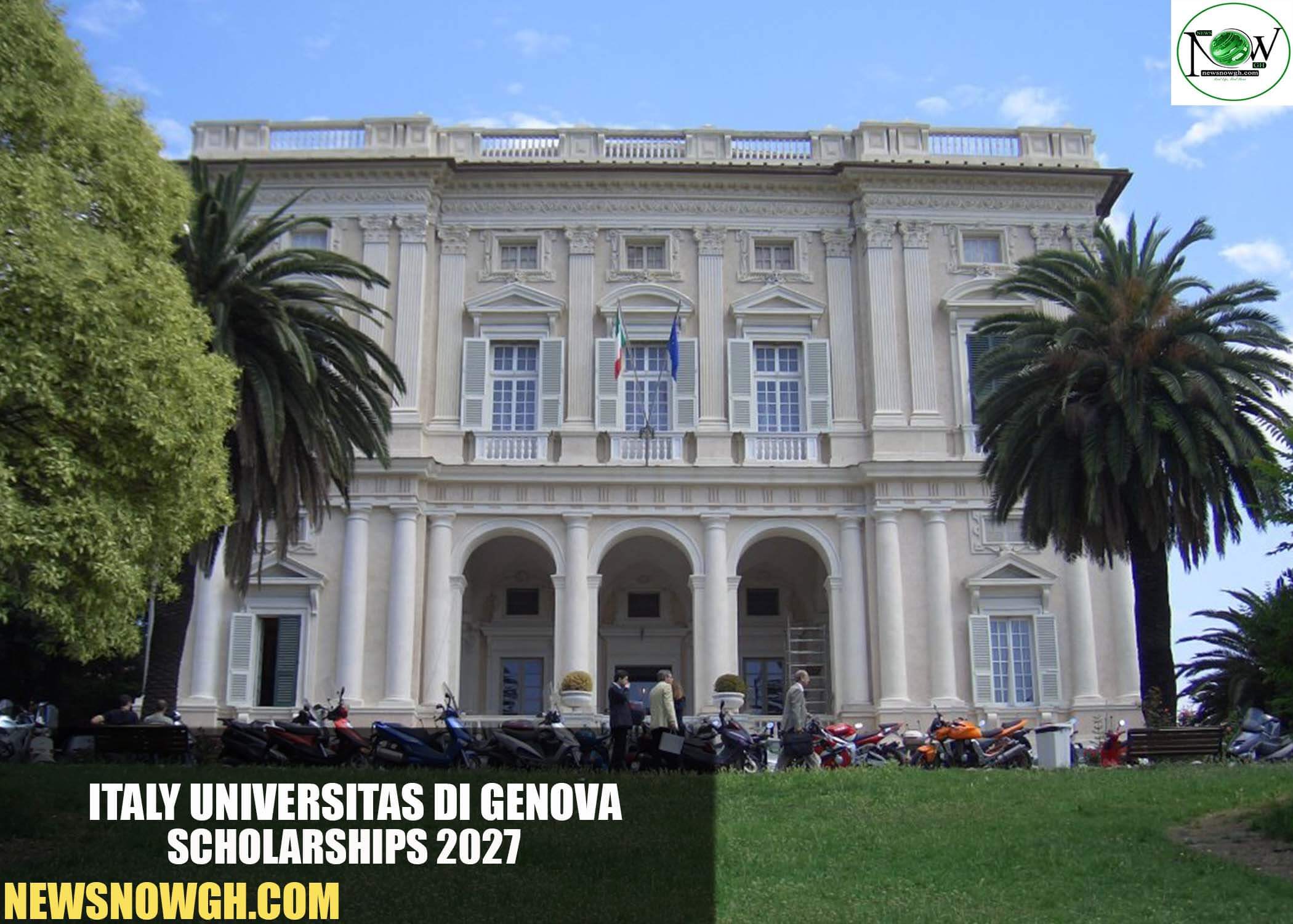 Italy Universitas di Genova Scholarships