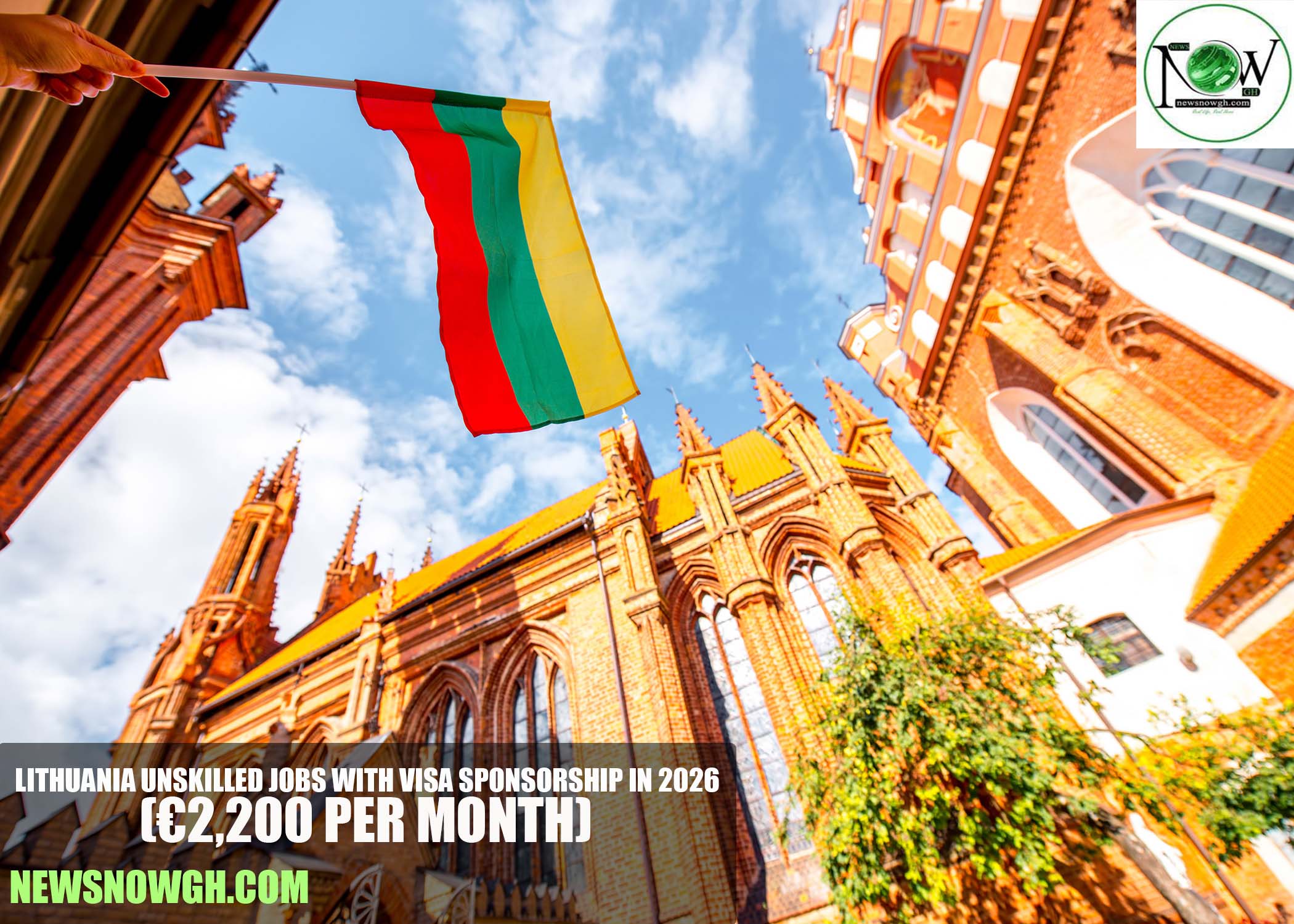 Lithuania Unskilled Jobs with Visa Sponsorship in 2026