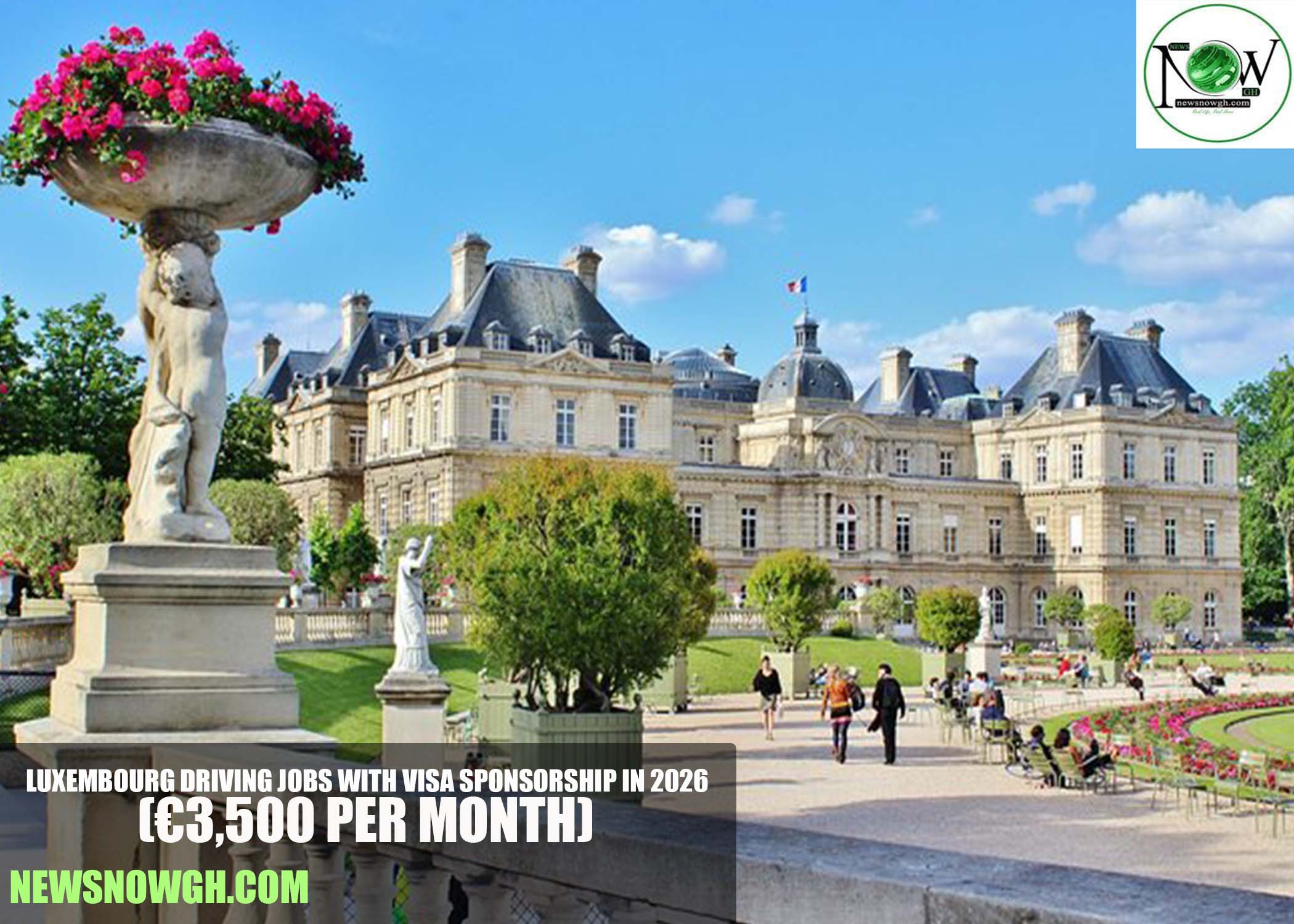 Luxembourg Driving Jobs with Visa Sponsorship in 2026