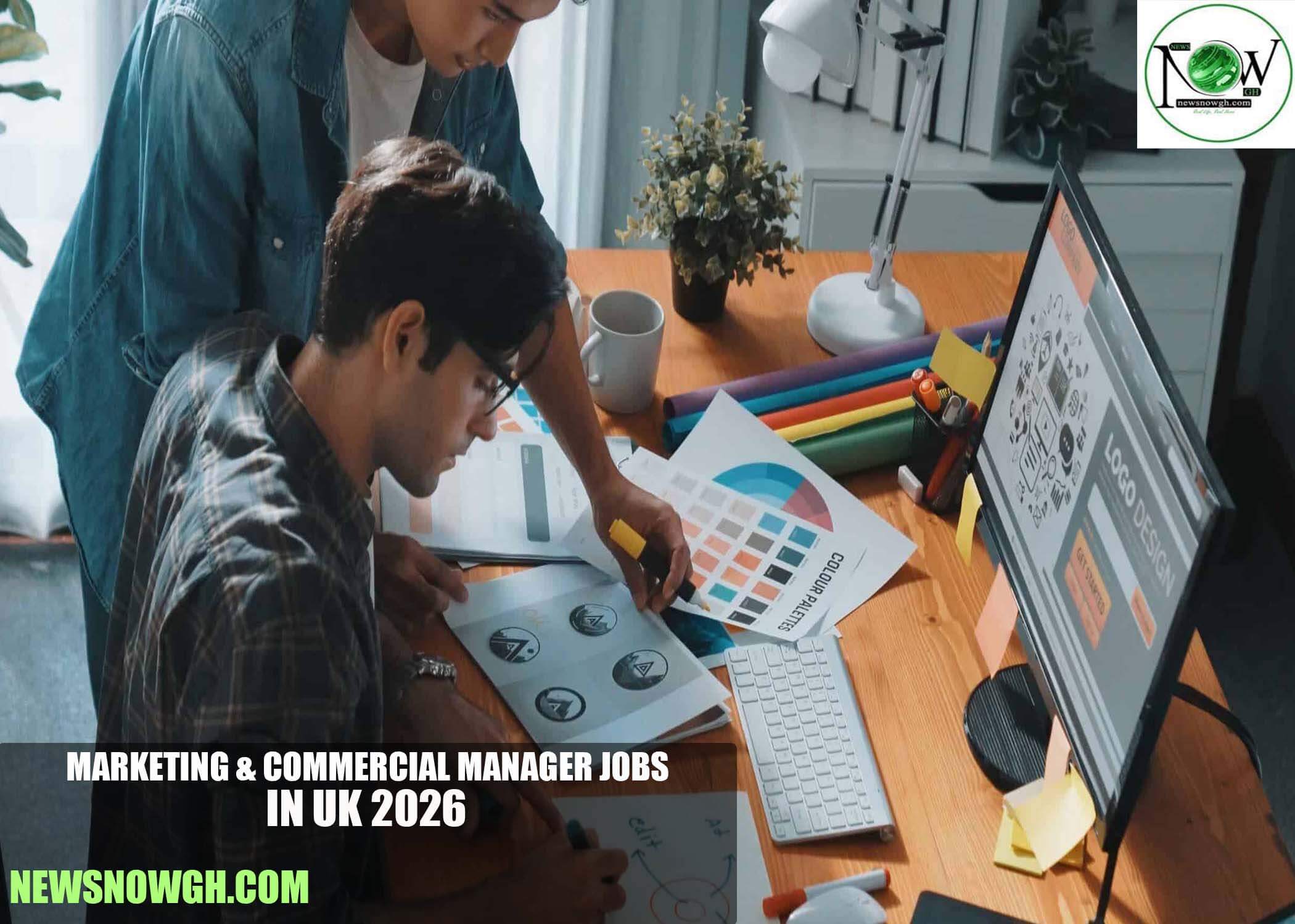 Marketing & Commercial Manager Jobs in UK 2026