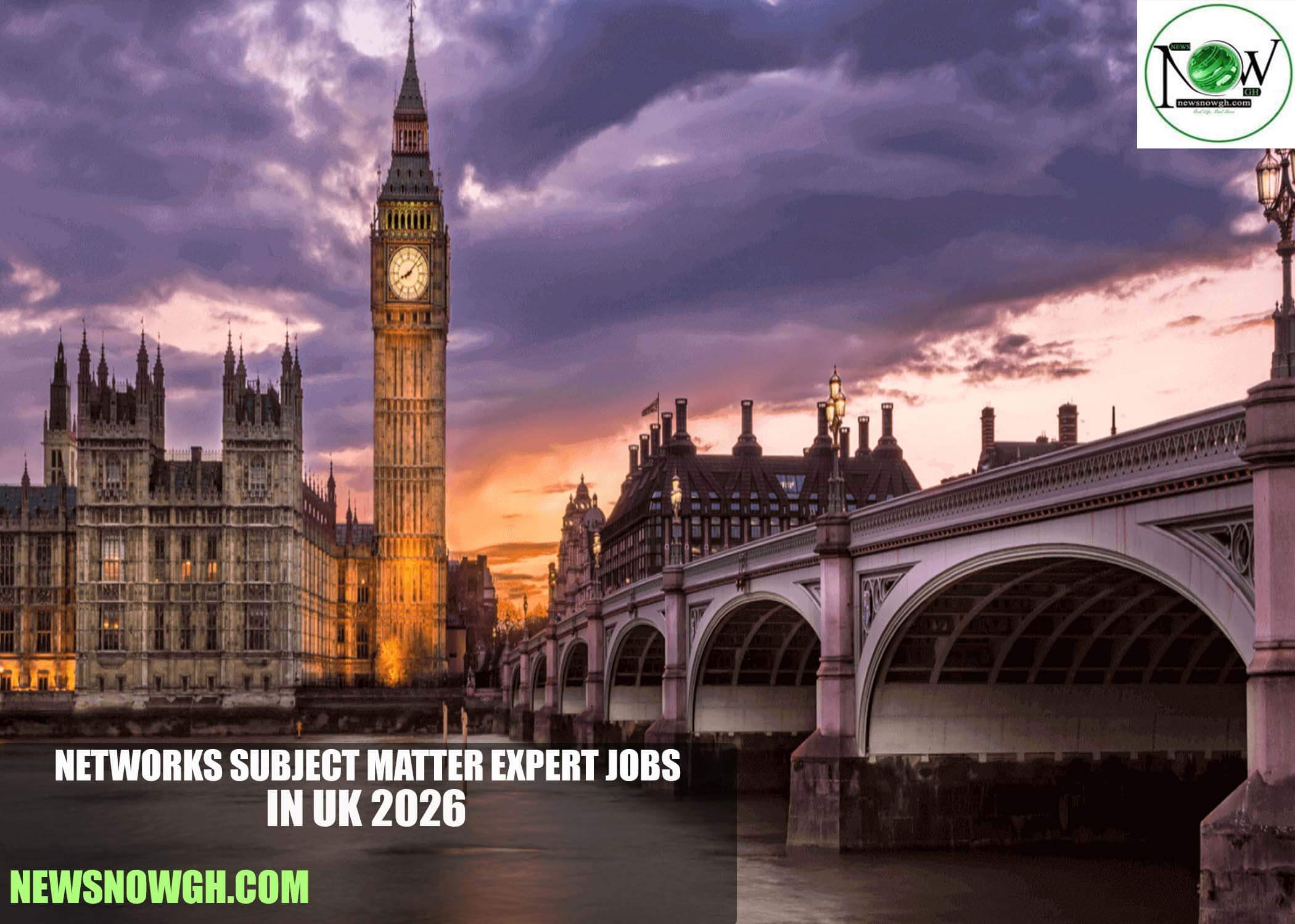 Networks Subject Matter Expert Jobs in UK 2026