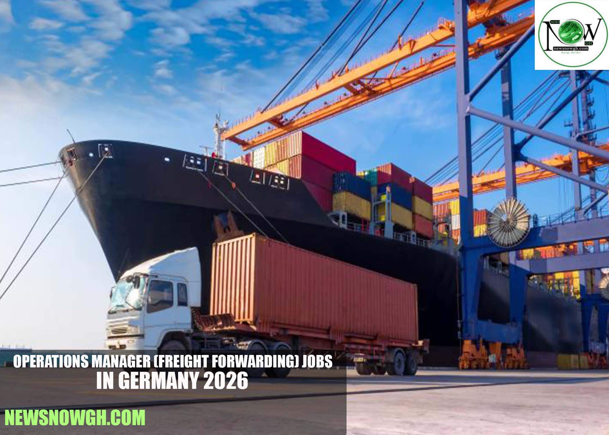 Operations Manager (Freight Forwarding) Jobs in Germany 2026