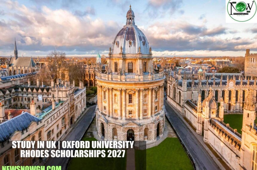 Oxford University Rhodes Scholarships