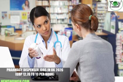 Pharmacy Dispenser Jobs in UK 2026