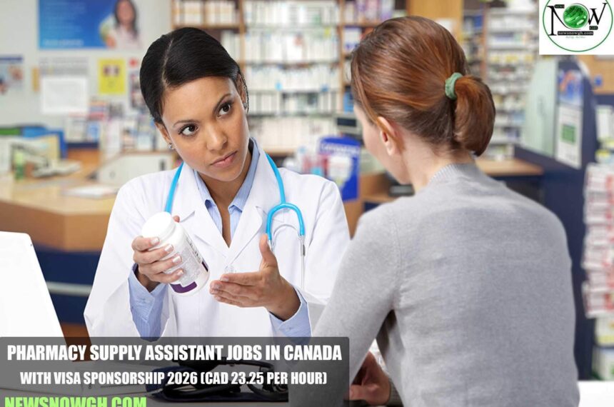 Pharmacy Supply Assistant Jobs in Canada