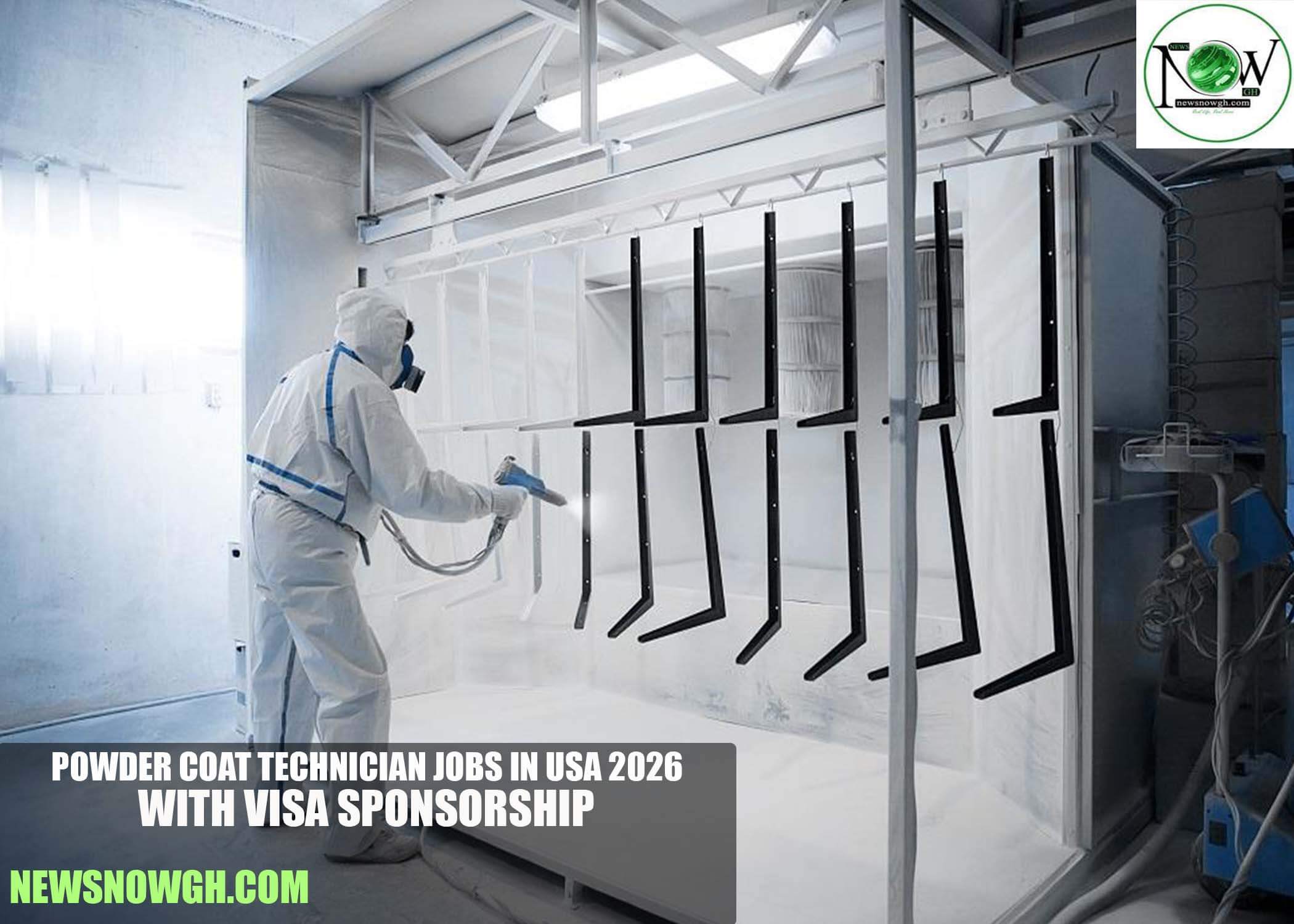 Powder Coat Technician Jobs in USA 2026 with Visa Sponsorship