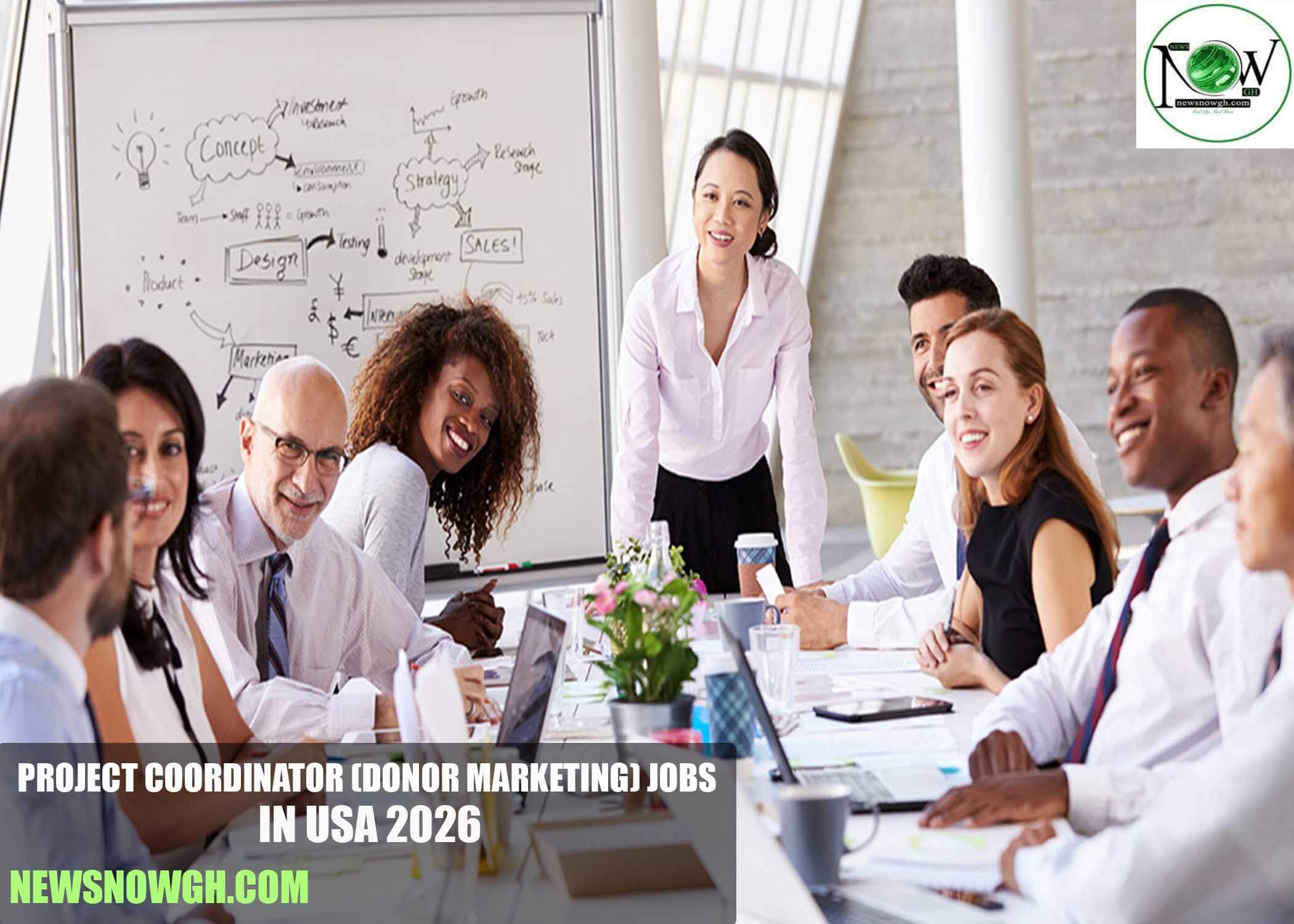 Project Coordinator (Donor Marketing) Jobs in USA 2026