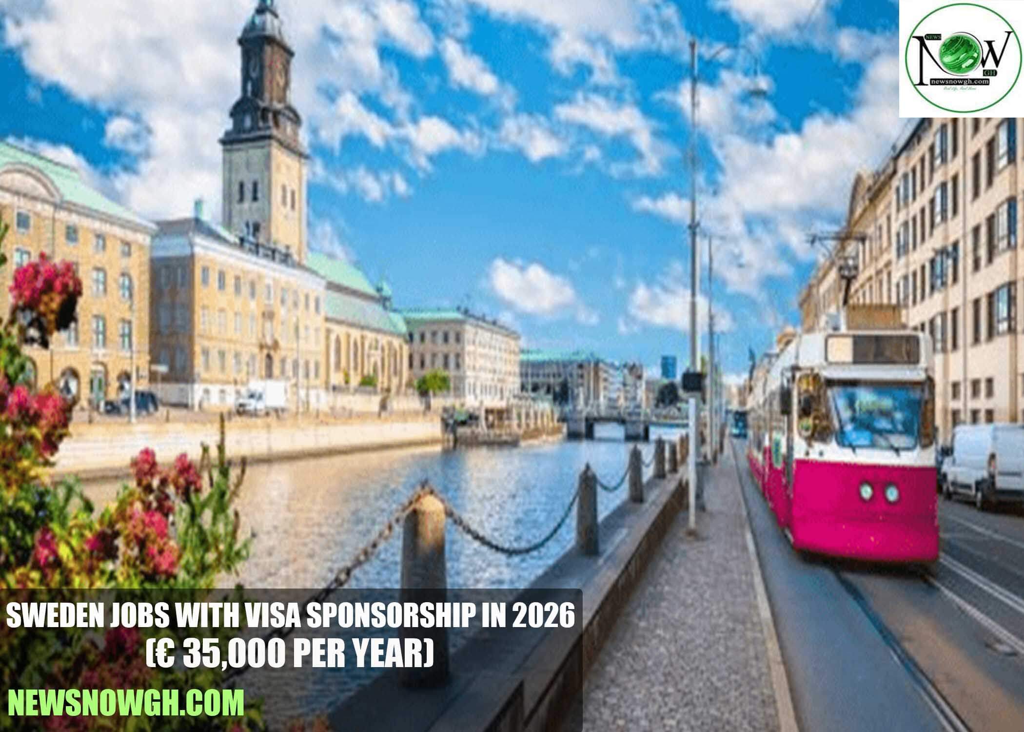 Sweden Jobs with Visa Sponsorship in 2026