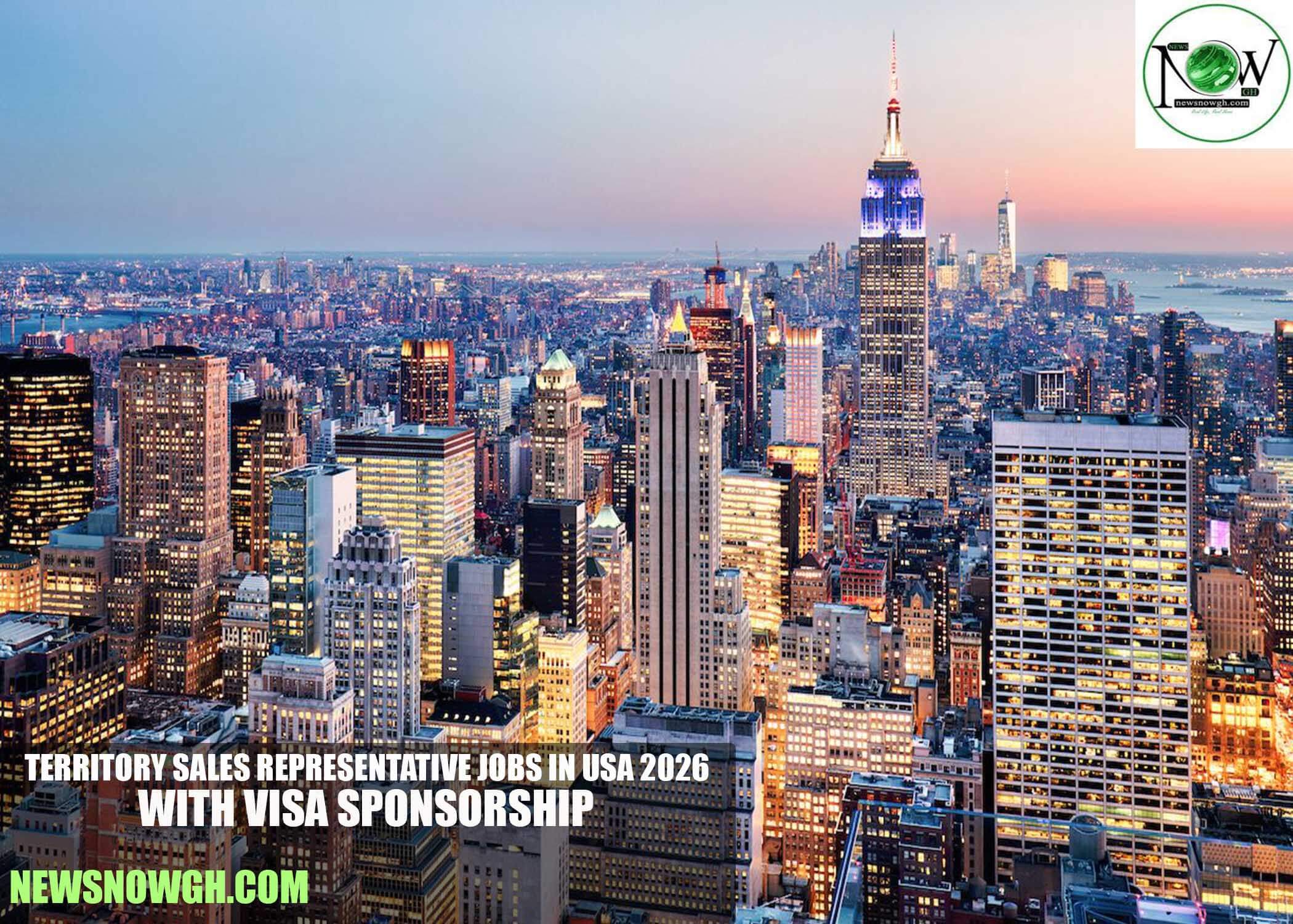 Territory Sales Representative Jobs in USA 2026 with Visa Sponsorship