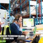 Transportation Technician III Jobs in USA 2026